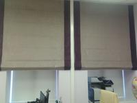 Римские шторы для офиса