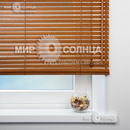  Жалюзи бамбуковые горизонтальные «Черешня»