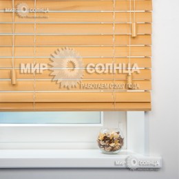  Жалюзи деревянные горизонтальные «Пиано»