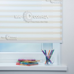  Стандартные рулонные шторы «Гэлакси цвет бежевый»