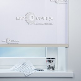  Стандартные рулонные шторы «Куба цвет сиреневый»